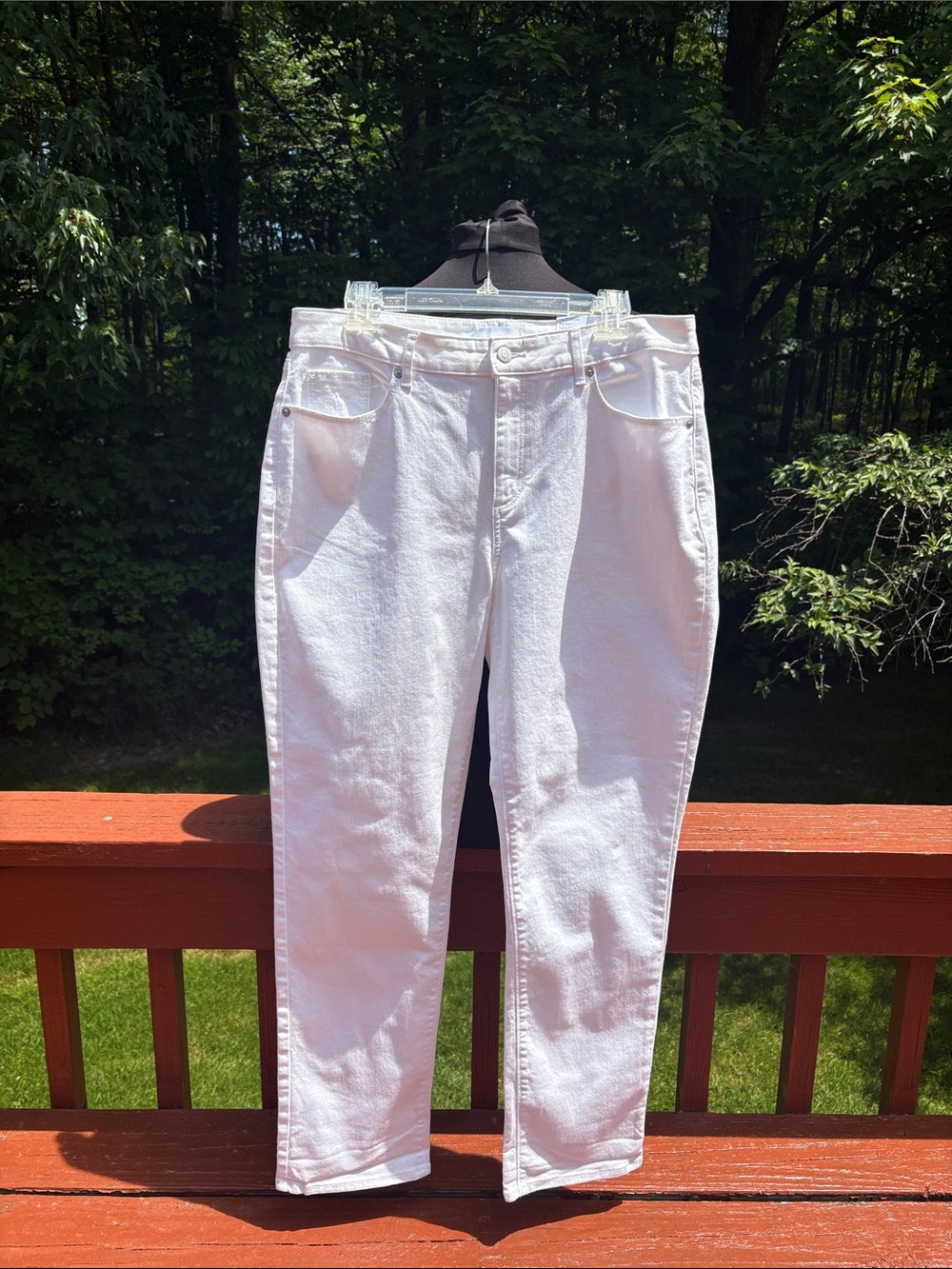 Loft girlfriend high-rise jeans